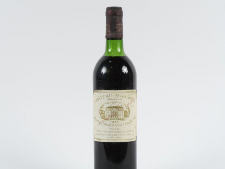 1 BOUTEILLE CHÂTEAU MARGAUX 1er GCC MARGAUX - 1975 - LB-HEP