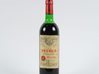 Vente aux enchères 1 BOUTEILLE PETRUS POMEROL - 1976 - HEP/ELS