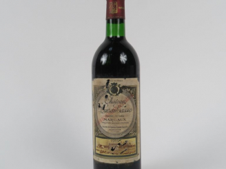 Vente aux enchères 1 BOUTEILLE CHÂTEAU RAUZAN GASSIES GCC MARGAUX - 1981 - BG/ELA