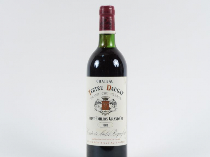 1 BOUTEILLE CHÂTEAU TERTRE DAUGAY GCC ST EMILION - 1982 - BG