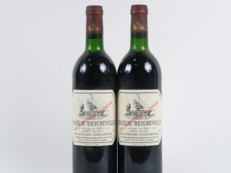 Vente aux enchères 2 BOUTEILLES CHÂTEAU BEYCHEVELLE GCC ST JULIEN - 1985 - LB