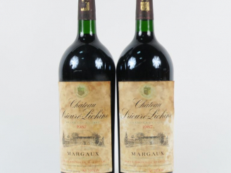 Vente aux enchères 2 MAGNUMS CHÂTEAU PRIEURE LICHINE GCC MARGAUX - 1987 - EF