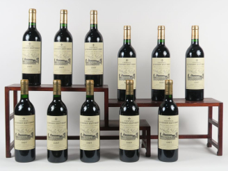 Vente aux enchères 11 BOUTEILLES CHÂTEAU LA MISSION HAUT BRION GCC GRAVES - 1987 - CBO