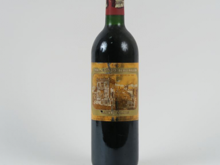 1 BOUTEILLE CHÂTEAU DUCRU BEAUCAILLOU GCC ST JULIEN - 1990 - BG/EA