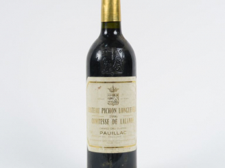 Vente aux enchères 1 BOUTEILLE CHÂTEAU PICHON LONGUEVILLE COMTESSE DE LALANDE GCC PAUILLA