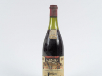 Vente aux enchères 1 BOUTEILLE MERCUREY FLAVIEN JEUNET HENRY - 1959 - 5 CM/ELA