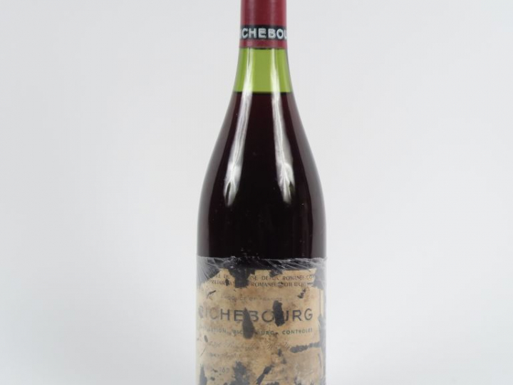 1 BOUTEILLE RICHEBOURG DOMAINE DE LA ROMANÉE CONTI - 1963 - 3 CM/EA/CA