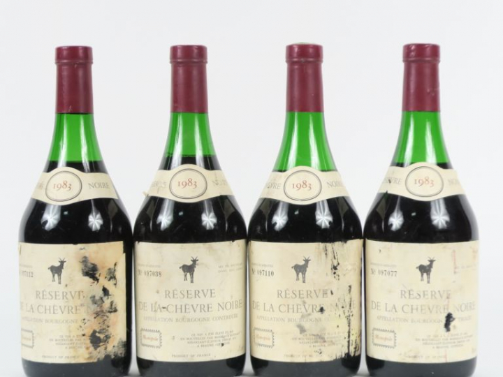 4 BOUTEILLES BOURGOGNE 'RESERVE DE LA CHEVRE NOIRE' BOISSEAUX ESTIVANT