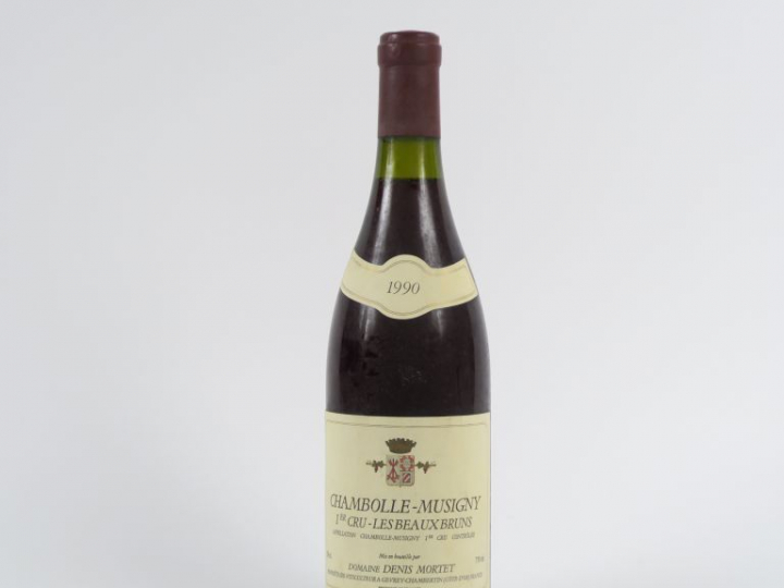 1 BOUTEILLE CHAMBOLLE MUSIGNY 1er CRU 'LES BEAUX BRUNS' DENIS MORTET -