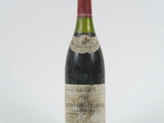 Vente aux enchères 1 BOUTEILLE NUITS ST GEORGES 'LES CAILLES' BOUCHARD PÈRE   FILS - 1999