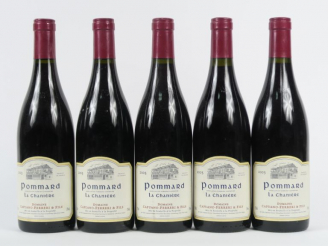 Vente aux enchères 5 BOUTEILLES POMMARD 'LA CHANIERE' CAPUANO FERRERI - 2003