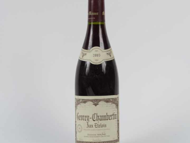 1 BOUTEILLE GEVREY CHAMBERTIN 'AUX ETELOIS' DOMAINE MAUME - 2005
