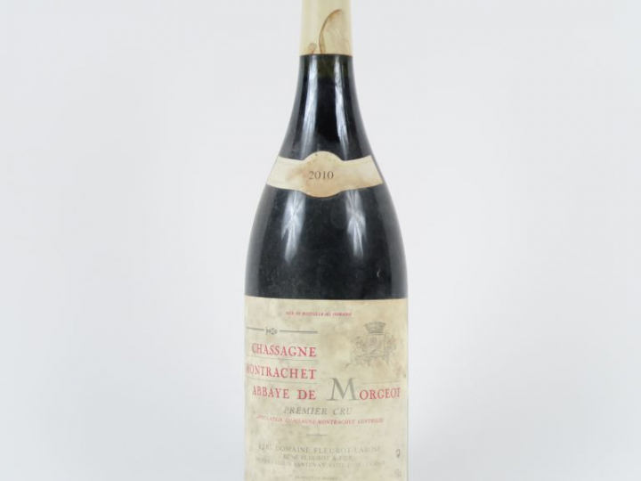 1 MAGNUM CHASSAGNE MONTRACHET 1er CRU 'ABBAYE DE MORGEOT' DOMAINE FLEU