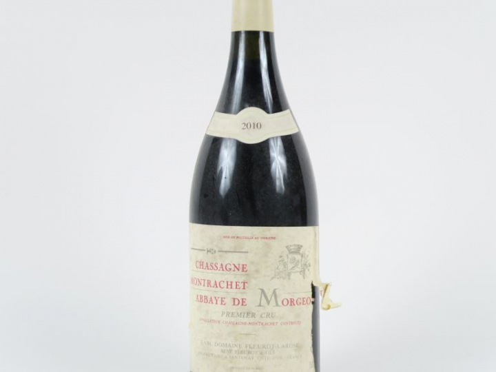 1 MAGNUM CHASSAGNE MONTRACHET 1er CRU 'ABBAYE DE MORGEOT' DOMAINE FLEU