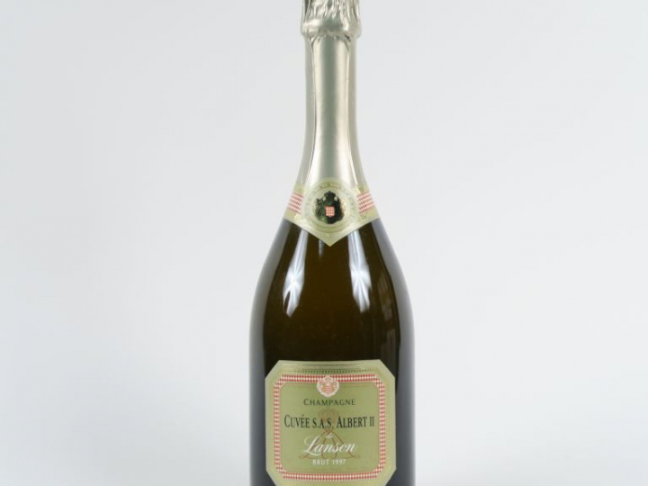 1 BOUTEILLE CHAMPAGNE CUVEE S.A.S ALBERT II DE LANSON - 1997 