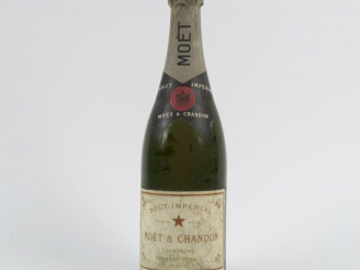 Vente aux enchères 1 BOUTEILLE CHAMPAGNE MOET   CHANDON 'BRUT IMPERIAL' - BLS