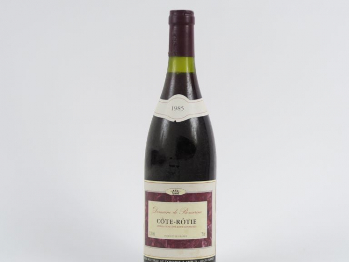 1 BOUTEILLE CÔTE ROTIE DOMAINE DE BONSERINE - 1985