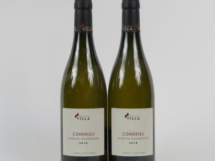 2 BOUTEILLES CONDRIEU 'JARDIN SUSPENDU' PIERRE JEAN VILLA - 2018