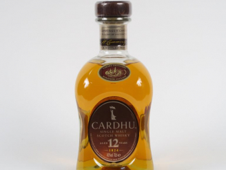 Vente aux enchères 1 BOUTEILLE WHISKY CARDHU 12 ANS - COFFRET