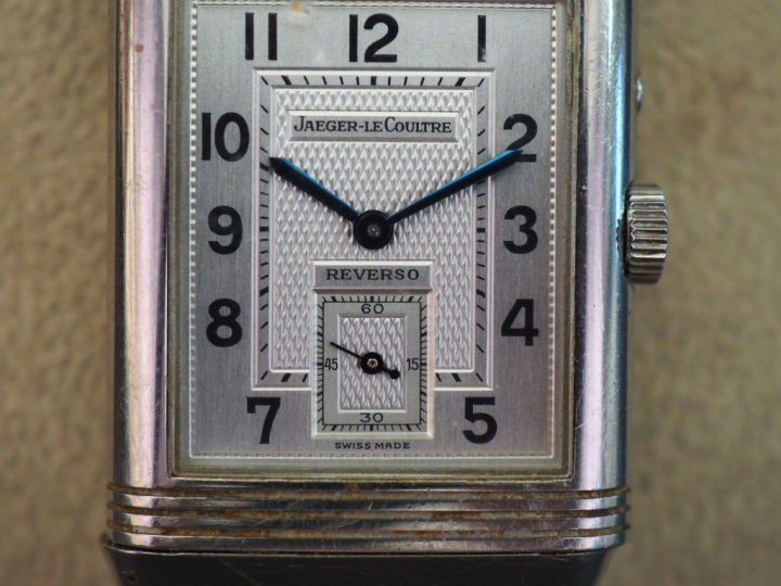 JAEGER LECOULTRE, Reverso Night Day Duoface Montre bracelet réversible