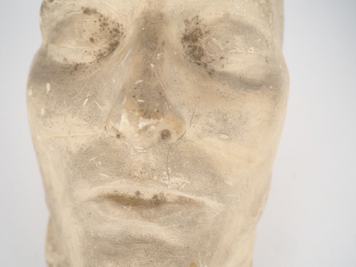 Masque mortuaire de l'Empereur en plâtre, Edition de la maison Susse (