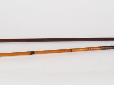 Ensemble comprenant deux différentes cannes dont :  - une canne Napolé