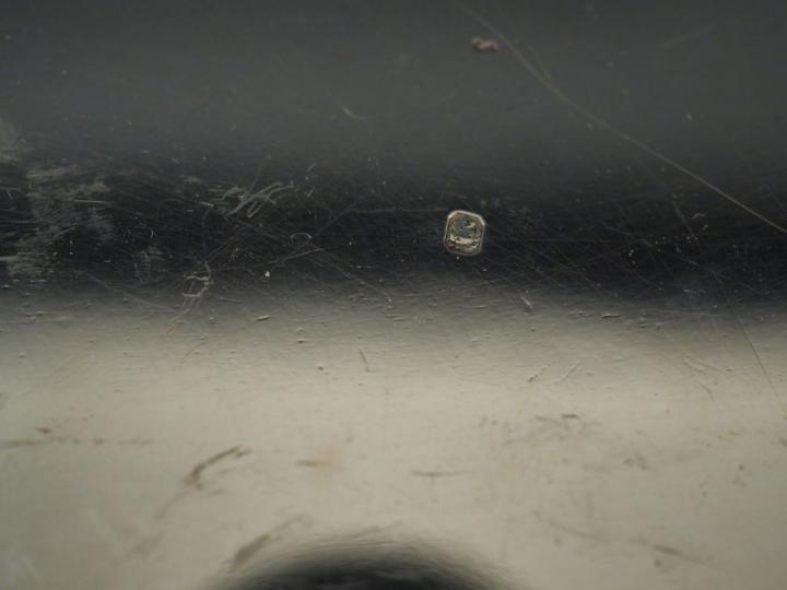 Plat ovale de style  Louis XV en argent, poinçon Minerve, modèle à fil