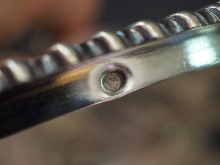 LEBRUN Paire de soupières en argent, poinçon Vieillard, à décor de feu