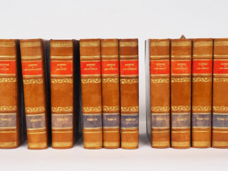 Vente aux enchères BUFFON. Œuvres complètes. Avec la nomenclature linnéenne et la classif