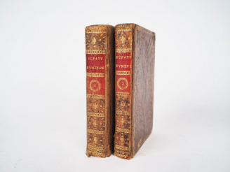 Vente aux enchères DUPATY (Charles). Lettres sur L'Italie en 1785. Rome s. 1792. 3 tomes 