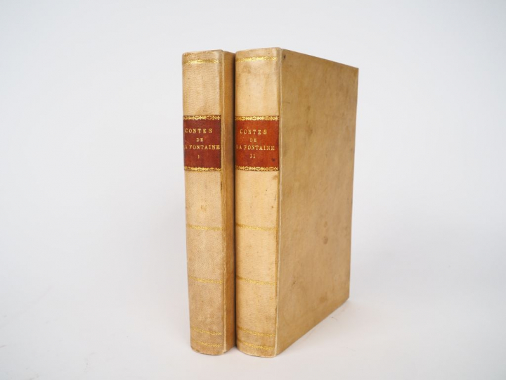 LA FONTAINE. Contes et nouvelles en vers. S.l. 1777. 2 vol. in-8. Rel.