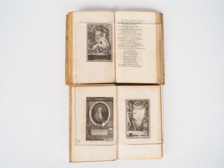 LA FONTAINE. Contes et nouvelles en vers. S.l. 1777. 2 vol. in-8. Rel.