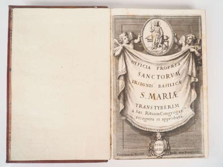 OFFICIA PROPRIA SANCTORUM Insignis basilicae S. Mariae Transtyberim. R