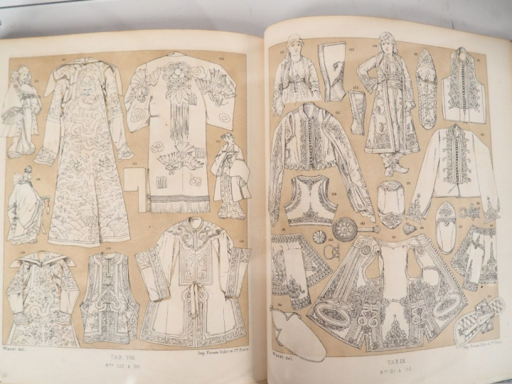 RACINET (A). Le Costume historique. Cinq cent planches, trois cent en 
