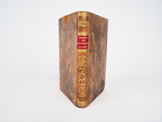 Vente aux enchères SAINT-BONAVENTURE. Légende de Saint-François d'Assise, Traduite du lat