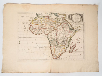 Vente aux enchères SANSON (Nicolas). Africa vetus. Lutetiae Parisiorum, Apud 1667 [1702-1