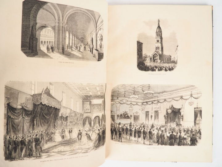 VOYAGES DE LEURS MAJESTES IMPERIALES dans le Sud-Est de la France, en 