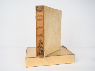 Vente aux enchères HOMBERG (Octave). L'Eau romaine. Illustrations d'Albert DECARIS. Paris