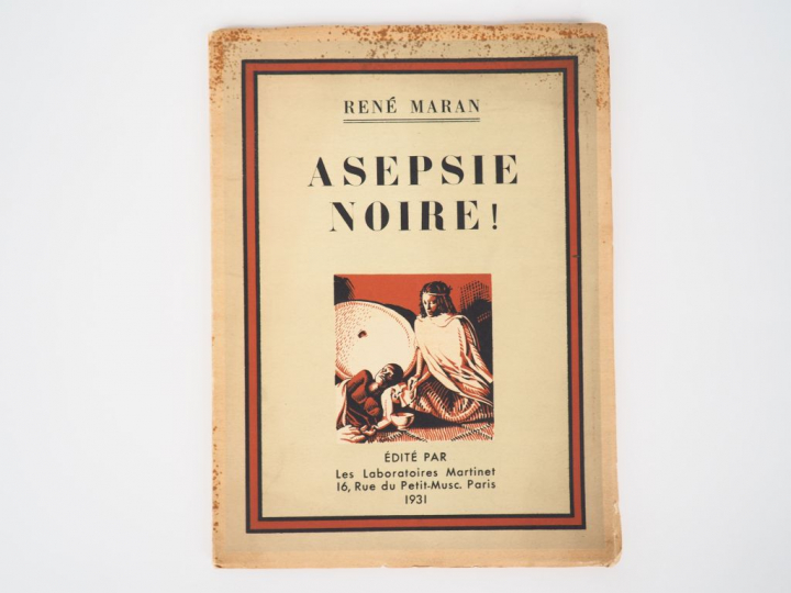 MARAN (René). Asepsie noire ! Paris, Laboratoires Martinet 1937.in-8 c
