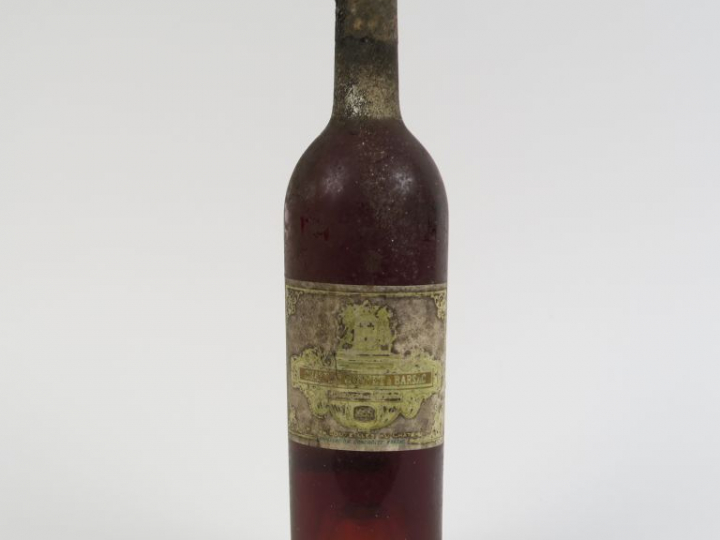 1 BOUTEILLE CHÂTEAU COUTET 1er CC SAUTERNES - 1955 - BG+/BS