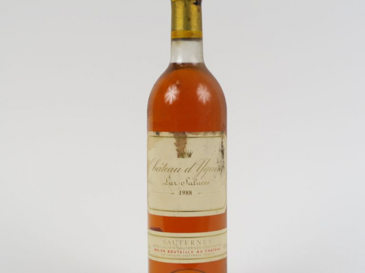 1 BOUTEILLE CHÂTEAU D'YQUEM 1er CCS SAUTERNES - 1988 - BG/ELT