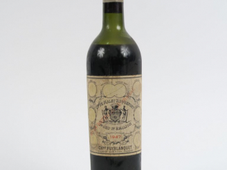 Vente aux enchères 1 BOUTEILLE CHÂTEAU PUYBLANQUET ST EMILION - 1947 - BEP