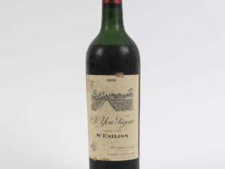 Vente aux enchères 1 BOUTEILLE CHÂTEAU YON FIGEAC GC ST EMILION - 1955 - BEP