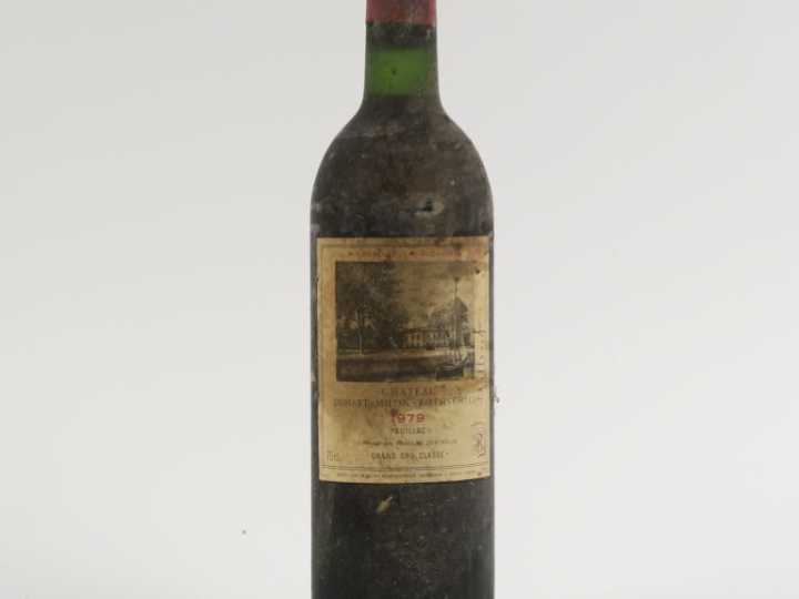 1 BOUTEILLE CHÂTEAU DUHART MILON GCC PAUILLAC - 1979 - BG/ET