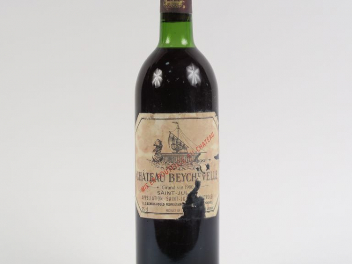 1 BOUTEILLE CHÂTEAU BEYCHEVELLE GCC ST JULIEN - 1980 - LB/EA