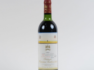 Vente aux enchères 1 BOUTEILLE CHÂTEAU MOUTON ROTHSCHILD 1er GCC PAUILLAC - 1983 - LB