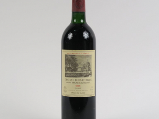 Vente aux enchères 1 BOUTEILLE CHÂTEAU DUHART MILON GCC PAUILLAC - 1985 - BG