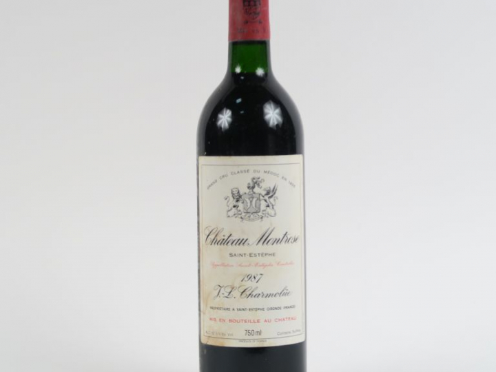 1 BOUTEILLE CHÂTEAU MONTROSE GCC STE ESTEPHE - 1987 - BG