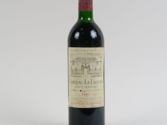 Vente aux enchères 1 BOUTEILLE CHÂTEAU LA LAGUNE GCC HAUT MEDOC - 1987 - LB/ELA