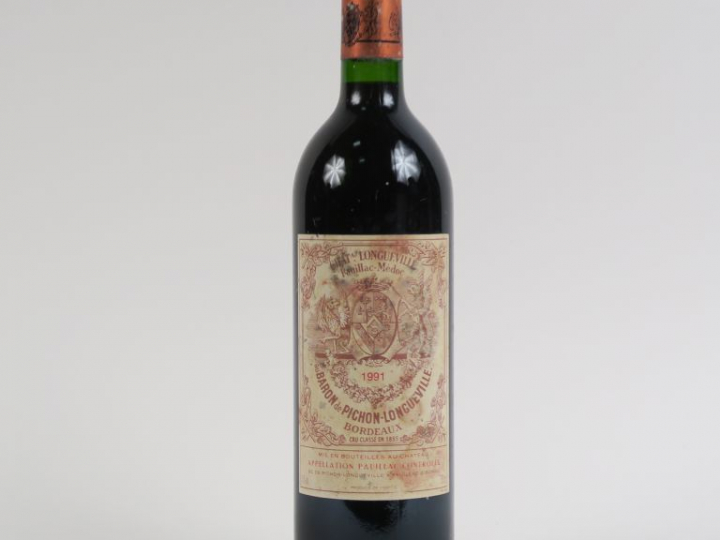 1 BOUTEILLE CHÂTEAU LONGUEVILLE BARON DE PICHON LONGUEVILLE - 1991 - E